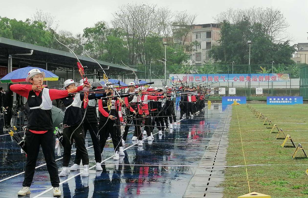 广西武鸣全力保障国家射箭队备战巴黎奥运会